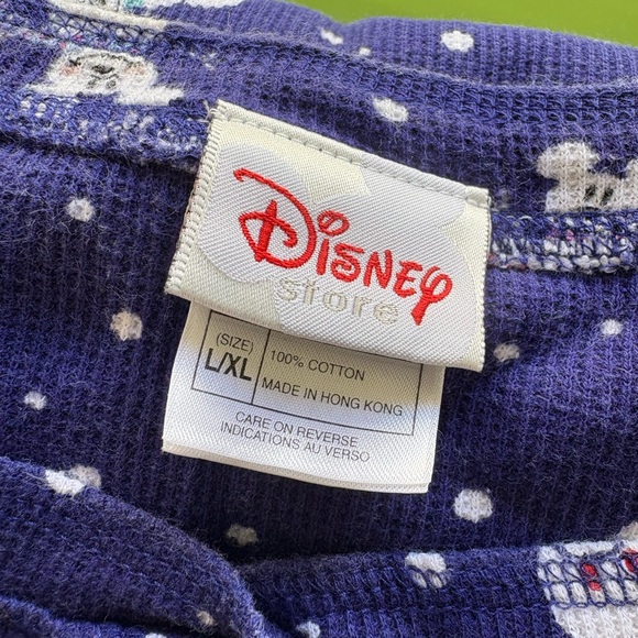 Disney PJ’s Waffle Weave Top and Long Pants - Picture 7 of 7
